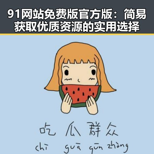 91网站免费版官方版：简易获取优质资源的实用选择