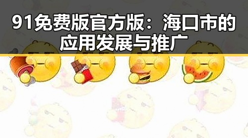 91免费版官方版：海口市的应用发展与推广