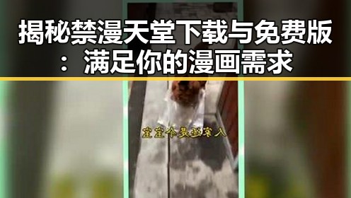 揭秘禁漫天堂下载与免费版：满足你的漫画需求