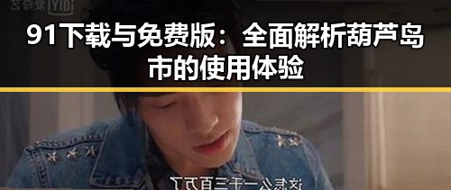 91下载与免费版:全面解析葫芦岛市的使用体验