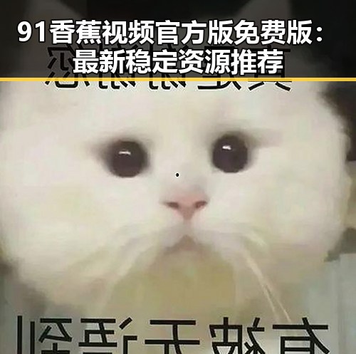 91香蕉视频官方版免费版：最新稳定资源推荐