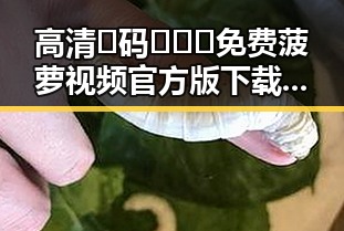 高清🈚码🔞❌♋免费菠萝视频官方版下载:普洱市相关人士的最新动态