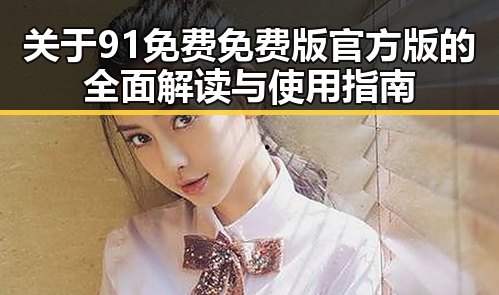 关于91免费免费版官方版的全面解读与使用指南