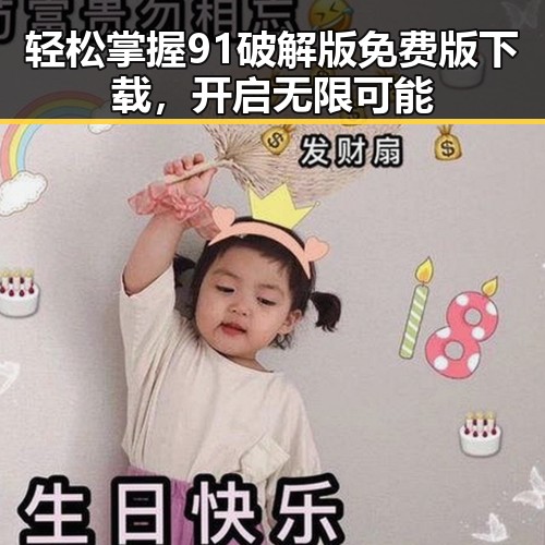 轻松掌握91破解版免费版下载，开启无限可能