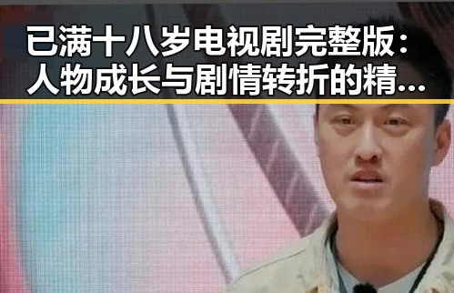 已满十八岁电视剧完整版:人物成长与剧情转折的精彩展现